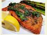 Grilled Cedar Plank Salmon With Lemon-Dill Topping