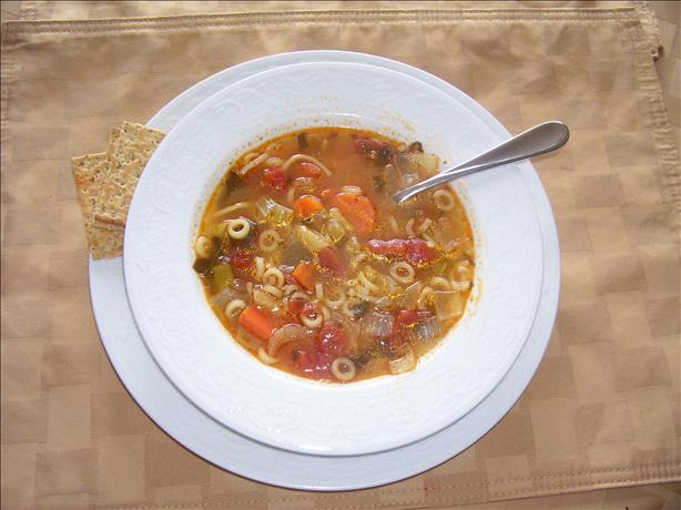 Hearty Root Veggie Soup. Photo by Sage