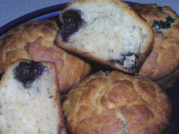 Honey Blueberry Muffins. Photo by TeresaS
