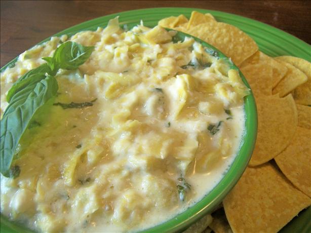 Healthy Warm Artichoke Dip. Photo by *Parsley*