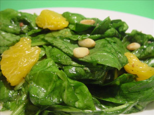 California Wilted Spinach Salad. Photo by Sharlene~W