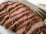 Garlic and Pepper Marinated Flank Steak