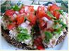 Summer Tuna Salad Sandwich (Open-Faced). Recipe by Chris from Kansas