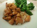 Chicken and Teriyaki  Sauce