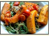 Lentil, Squash and Feta Salad