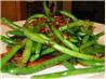 Haricots Verts With Warm Shallot Vinaigrette