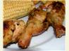 Curry Butter Chicken Legs on the Barbie