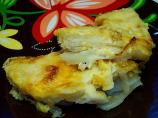 Cheesy Potatoes With Onions