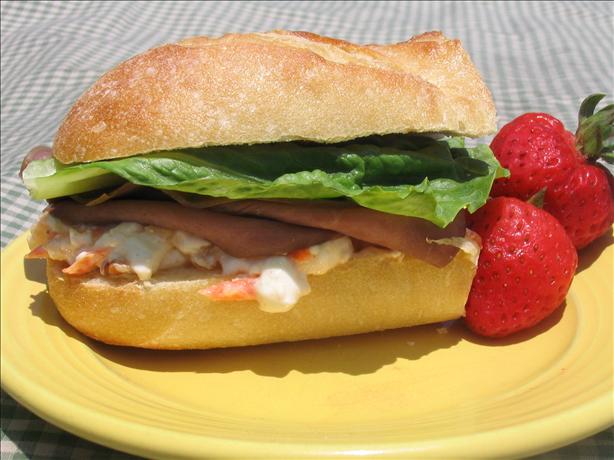 Beef, Cheese and Carrot Sandwich. Photo by Charmie777