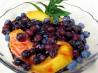 Balsamic Blueberries and Peaches
