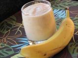 Banana Peach Buttermilk Smoothie