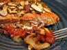 Salmon With Almonds and Tomato-Lemon Sauce. Photo by Kerfuffle-Upon-Wincle
