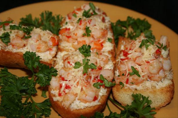 Garlic Shrimp Crostini. Photo by ~Nimz~
