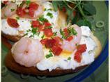 Garlic Shrimp Crostini. Photo by Hey Jude