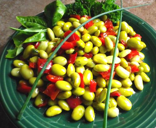 Edamame Salad. Photo by Bergy
