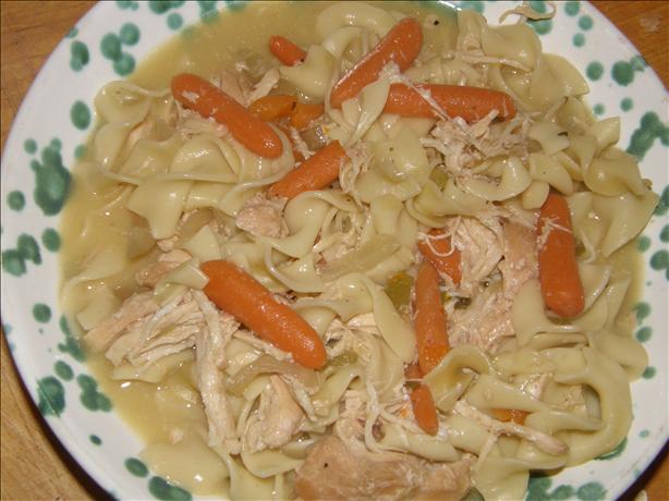 Crock Pot Chicken Noodle Soup. Photo by mydesigirl
