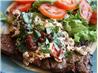 Steak With Red Peppers and Sun-Dried Tomatoes. Recipe by ellie_
