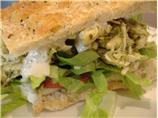 Pesto Chicken Salad Sandwiches