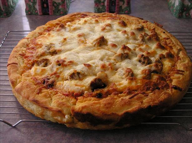 Dirty Your Deep Dish Pan...pizza!. Photo by Lisa in Canada