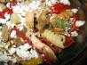 Roasted Vegetable Pasta Salad With Grilled Chicken. Recipe by Lusil