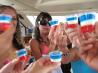 Red, White and Blue Jello Shots