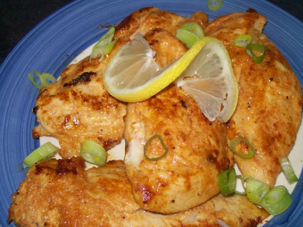 Pan Fried Paprika, Garlic and Lemon Dijon Chicken Breasts. Photo by AZPARZYCH