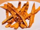 Spicy Baked Sweet Potato "fries". Photo by *Bellinda*
