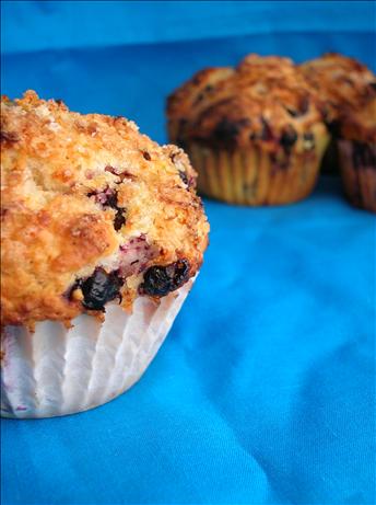 Lemon Crunch Blueberry Muffins. Photo by BestTeenChef