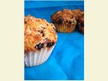 Lemon Crunch Blueberry Muffins