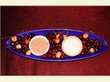 Cherries, Amaretto Sour Cream and Brown Sugar