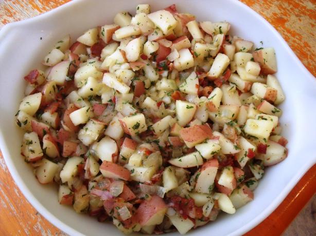 Authentic German Potato Salad. Photo by Maryland Jim