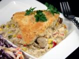 Turkey/Chicken Pot Pie With Herbed Dumpling Crust