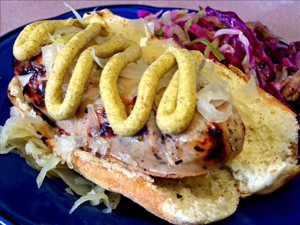 Beer  Wisconsin Bratwurst. Photo by Rita~