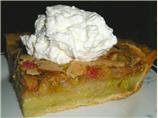 Rhubarb Cream Pie