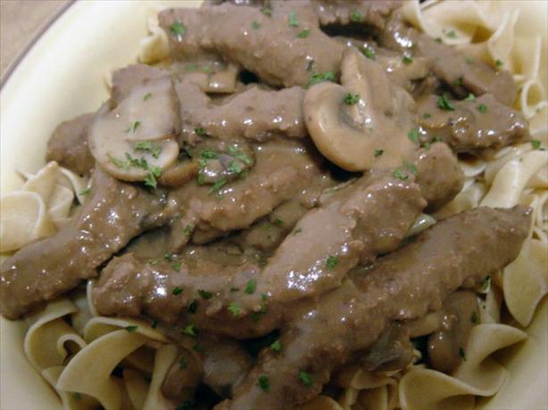 Russian Stroganoff. Photo by Brenda.