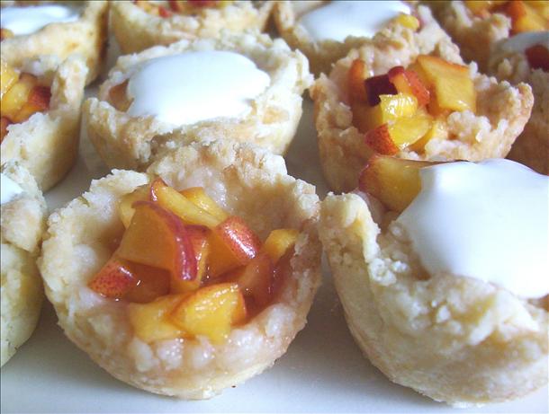 Fresh Peach Tarts. Photo by * Pamela *