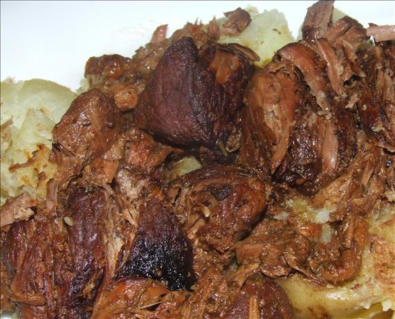 Slow Cooked Crock Pot Roman Lamb. Photo by Peter J
