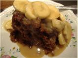 Gingerbread With Warm Cinnamon Bananas and Rum. Photo by Tasty Tidbits