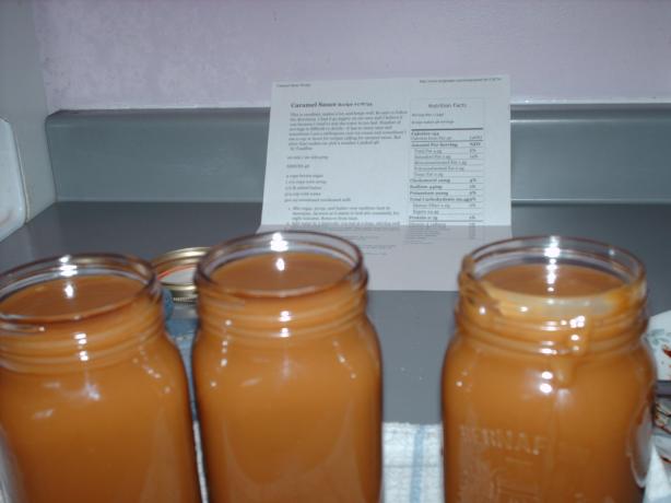 Caramel Sauce. Photo by tasb