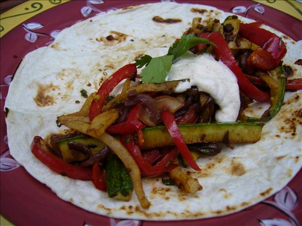 Roasted Vegetable Fajitas. Photo by cookiedog