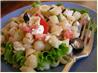 Greek Pasta Shells Salad