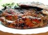 Grilled Hoisin Glazed Pork Chops With Plum Dipping Sauce