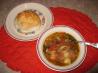 Italian Sausage Bean and Spinach Soup. Recipe by Kittencalskitchen