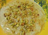 Muhallabia, Lebanese Almond Cream Pudding