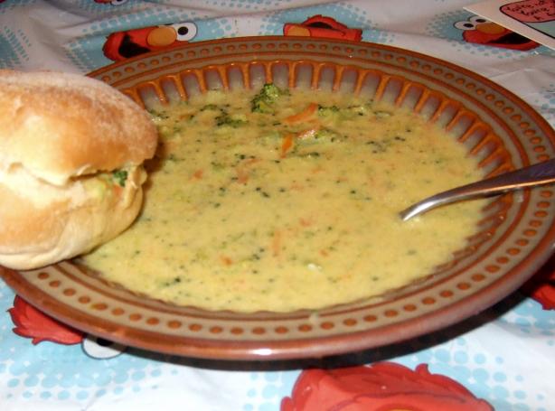 Broccoli Cheese Soup. Photo by newmama