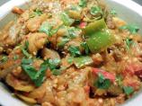 India Spiced Eggplant (Aubergine). Photo by JustJanS