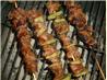 Barbecue Kiwi Lamb Kabobs
