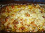 Chunky Potatoes With Cheese, Garlic and Pesto