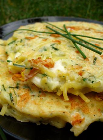 Spring Onion and Feta Noodle Cakes.. Photo by LUv 2 BaKE