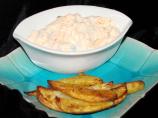 Chili Potato Dippers With Cheddar Jalapeno Dip